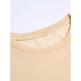 Men's Casual Short Sleeve T-Shirt with Bold 