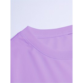 Men's Casual Short Sleeve T-Shirt with Bold 