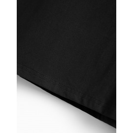 Men'S 4pcs Graphic Tee Set - Skull, Flame, Lipstick, and Letter Print Short Sleeve T-Shirts - Black Casual Summer Tees for Casual Attire, Casual Wear Tee | Bold Pattern Tee | Knitted Fabric Tee