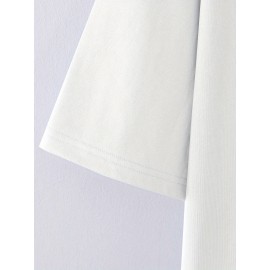 [Men's Slogan T-Shirt] Soft Polyester Men's Street Fashion T-Shirt | 