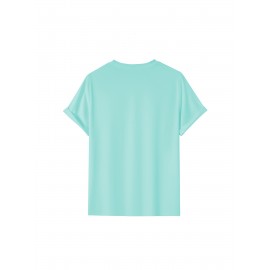 Men's Casual Short Sleeve T-Shirt with 