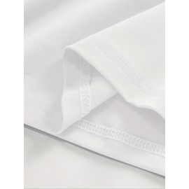 [Summer Tees] 4-Pack Men's Casual Crew Neck T-Shirt | Soft Stretch Fabric, Summer Tee Collection, Playful Bear Illustrations - 