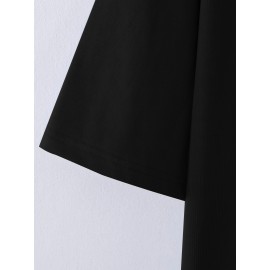 New Men's Round Neck T-Shirt, Creative 