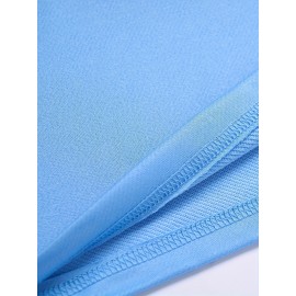 Men'S Vibrant Orange Graphic T-Shirt - 