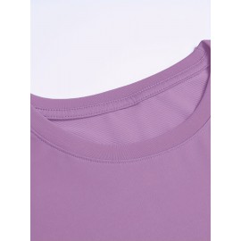 Men'S Vibrant Orange Graphic T-Shirt - 