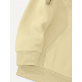 [Three-Piece Hoodie Set] Three-Piece Set Of Fashionable Element Print Hoodies, Men's Casual Pullover Sweatshirt With Long Sleeves, Slightly Stretchy Knit Polyester Fabric, Regular Fit Men's Hoodie