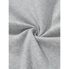 [Three-Piece Hoodie Set] Three-Piece Set Of Fashionable Element Print Hoodies, Men's Casual Pullover Sweatshirt With Long Sleeves, Slightly Stretchy Knit Polyester Fabric, Regular Fit Men's Hoodie