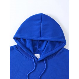 [Men's Cross Print Hooded Sweatshirt] Black Men's 