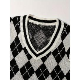 Casual Fashion Men's Knit Vest