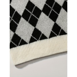 Casual Fashion Men's Knit Vest