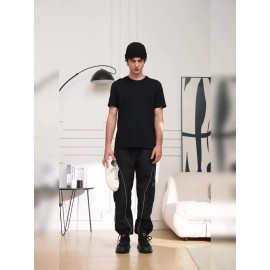 Men's Casual Hooded Color-Block Sweater - Black & Plaid Pattern, Sleeve Pullover with Ribbed Cuffs & Adjustable Drawstring Hood for Spring/Fall Daily Commute & Casual Outings, Sweater Hoodie, Durable Knitwear, Comfortable Fit