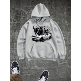 Men'S Casual Hoodie with 